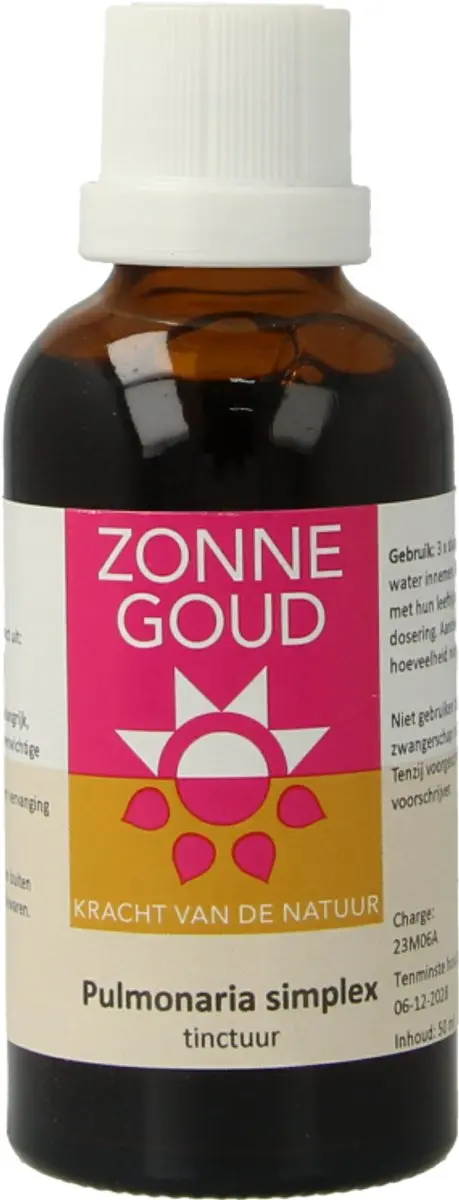 Zonnegoud Pulmonaria Simplex 50ml