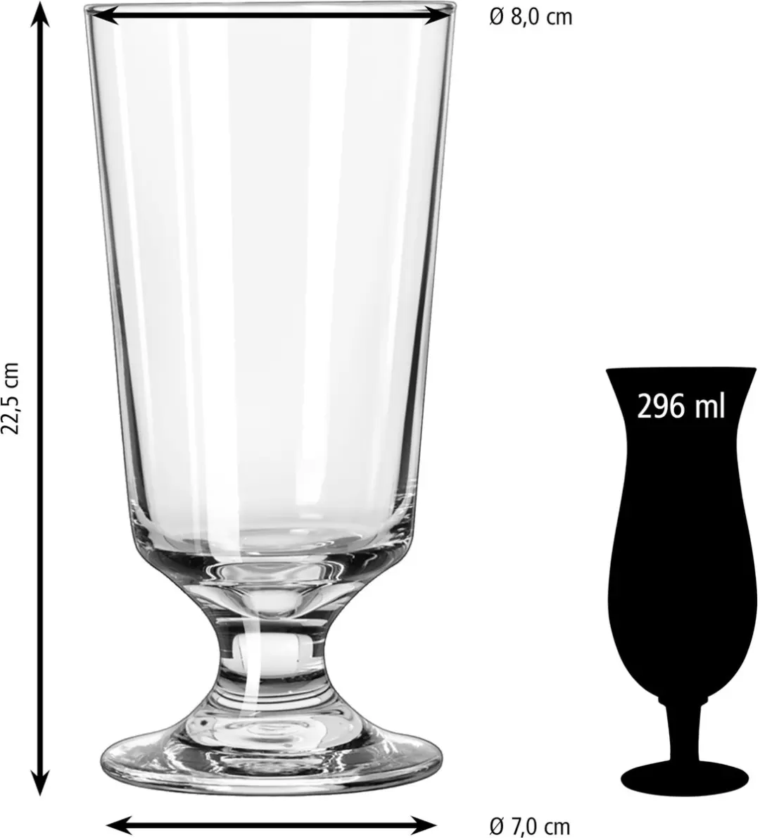 Libbey Embassy Highball Glazen 296ml - 12 Stuks