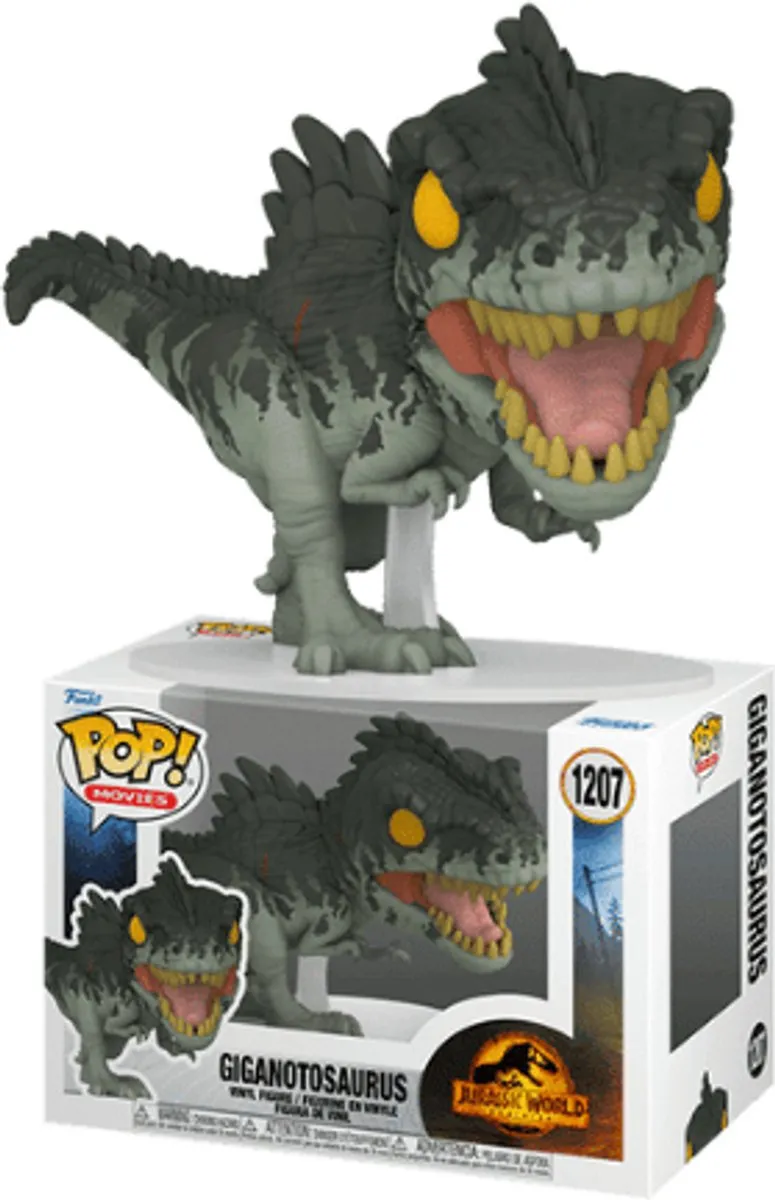 Funko Jurassic World POP! Giganotosaurus 55294 - 9cm - Multicolor