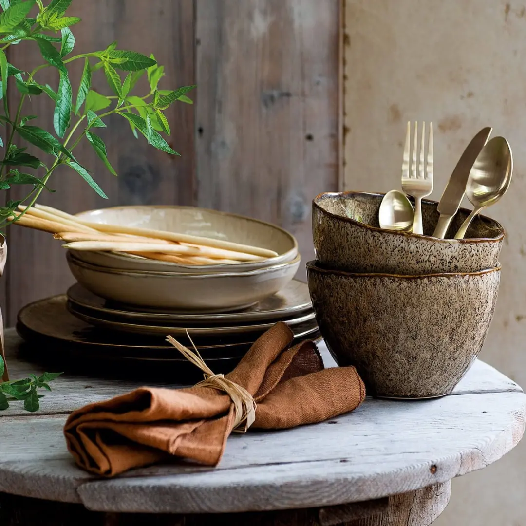 Leonardo Dinerbord Matera Beige - ø27cm