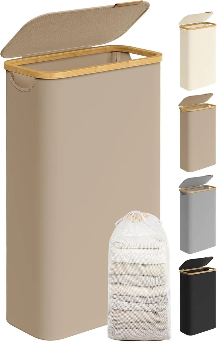 Songmics Slanke Wasmand 65L