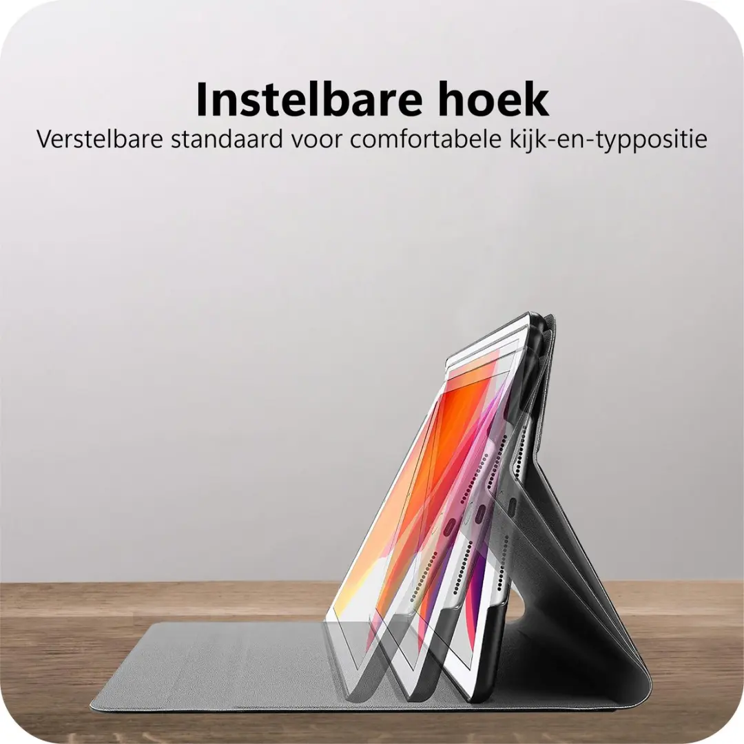 Just in Case TUN911KB1QZ Tablethoes met Toetsenbord - 10,9" - Zwart