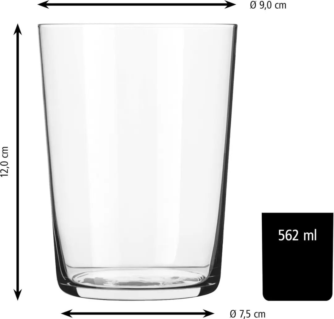 Libbey Cidra Drinkglazen 562ml - 12 Stuks