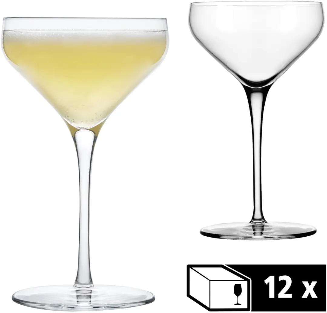 Libbey Prism Coupe Cocktailglazen 12 Stuks - 237ml