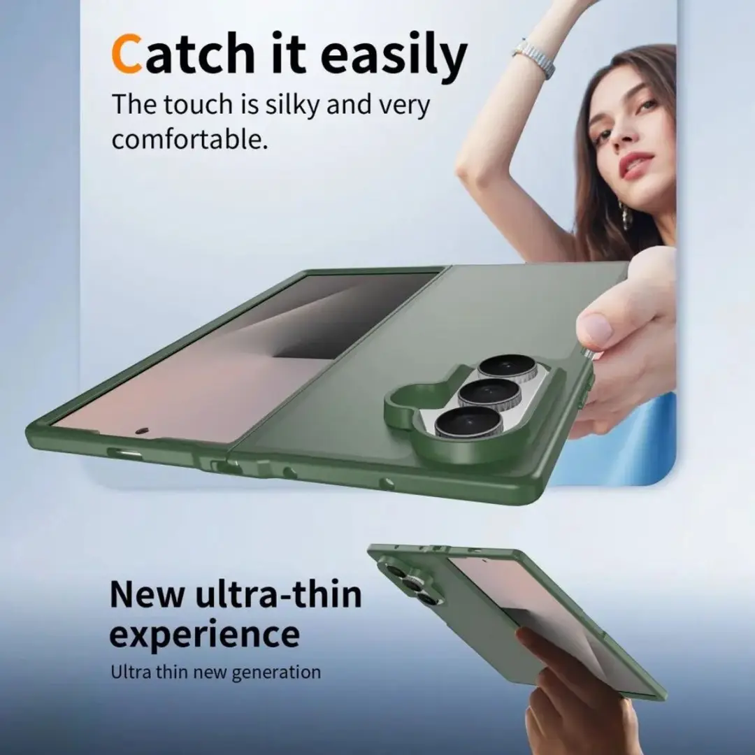 Selected Hoesje Samsung Galaxy Z Fold8 Ultra Groen