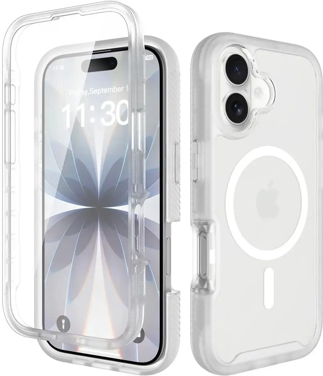 Selected iPhone 17 Hoesje met Screenprotector