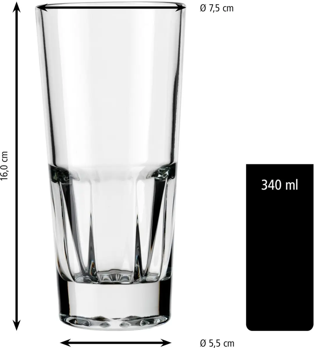 Libbey Gallery Tumblerglazen 340ml - 12 Stuks