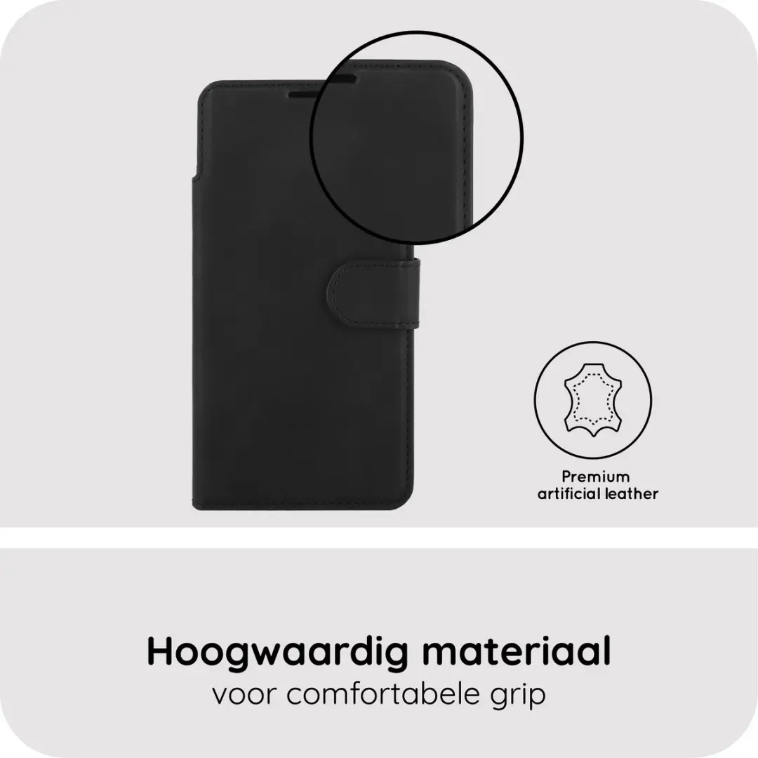 Just in Case iPhone 17 Pro Bookcase Hoesje MAP2937PW1 - Zwart