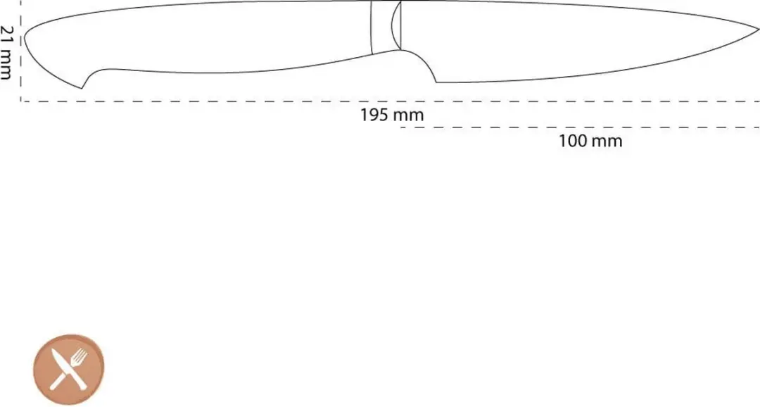 Zwilling Bob Kramer Stainless Schilmes 100mm - Zwart