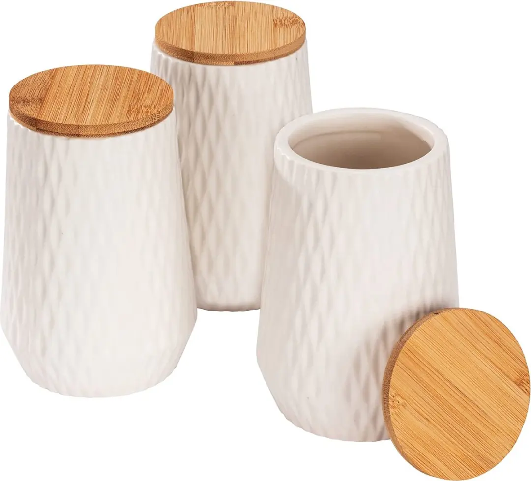 Wenko Diamond Voorraadpot Set 3x 0,6L