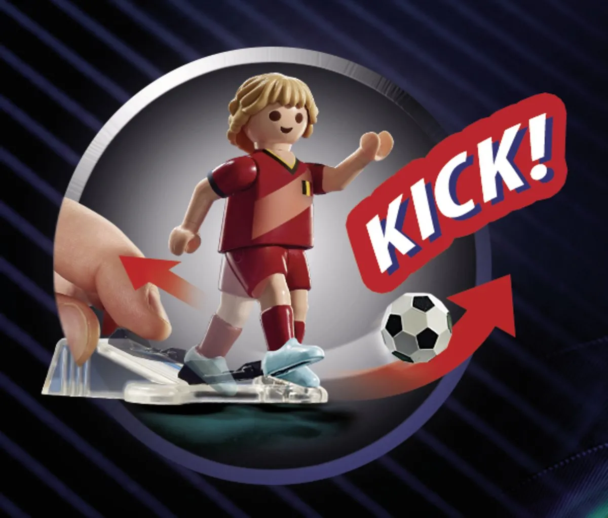 Playmobil Voetballer België 71128
