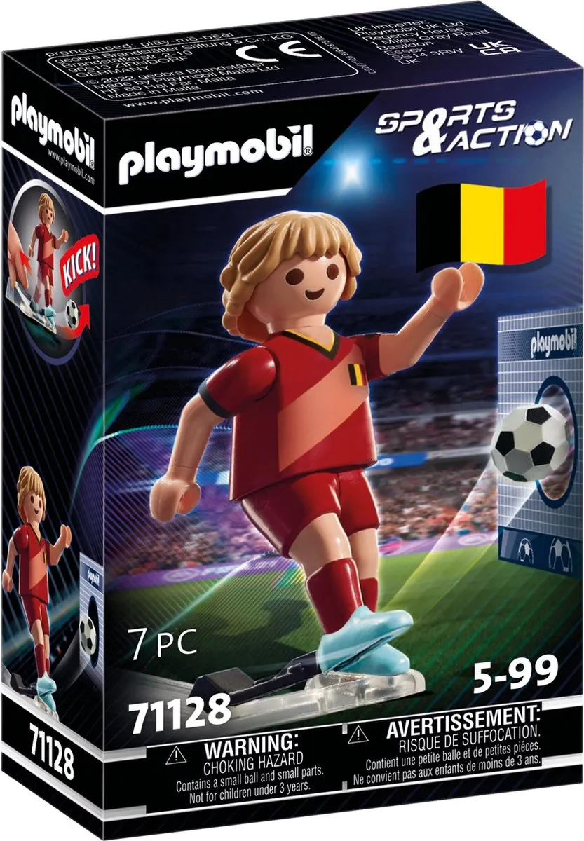Playmobil Voetballer België 71128