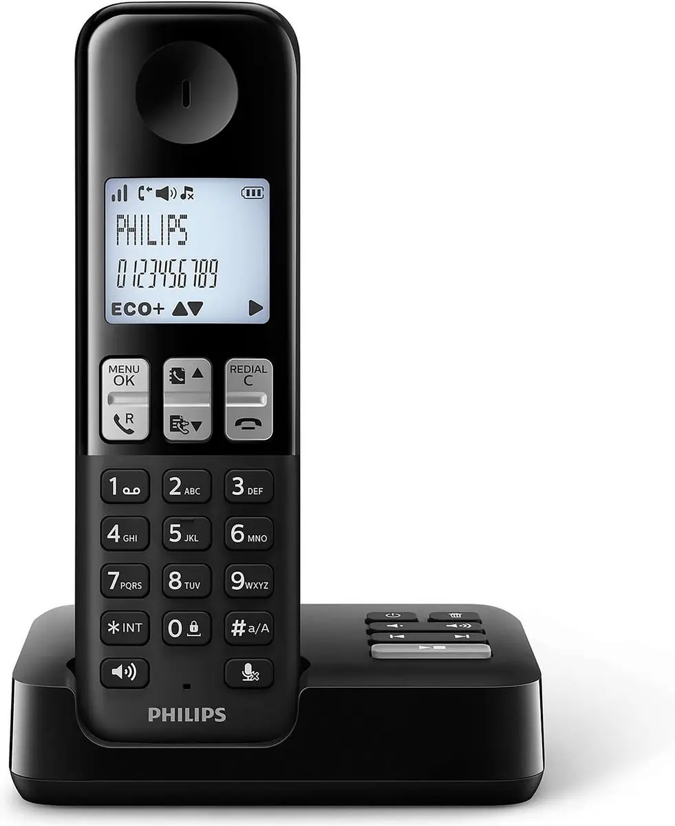 Philips D2551B/01 Draadloze DECT Telefoon