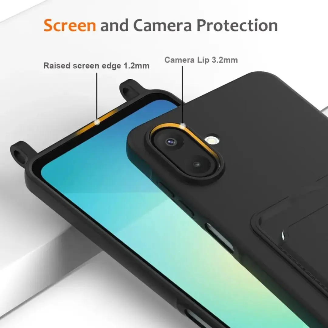 Selected Hoesje Samsung Galaxy A07 - Zwart