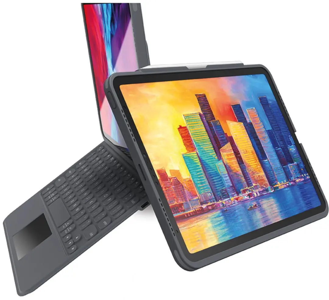 ZAGG Pro Keys Keyboard Case Apple iPad 10.2 (2019-2021) - Grijs