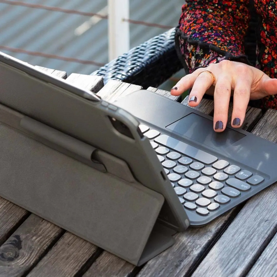 ZAGG Pro Keys Keyboard Case Apple iPad 10.2 (2019-2021) - Grijs