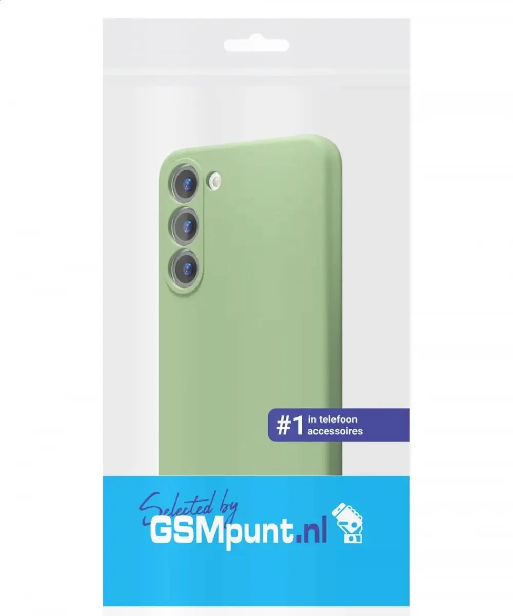 Selected Hoesje Samsung Galaxy S23 Groen - Dun TPU