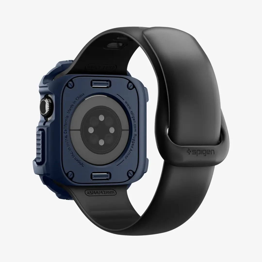 Spigen Rugged Armor 2 Hoesje - Apple Watch 11/10 42mm - Blauw
