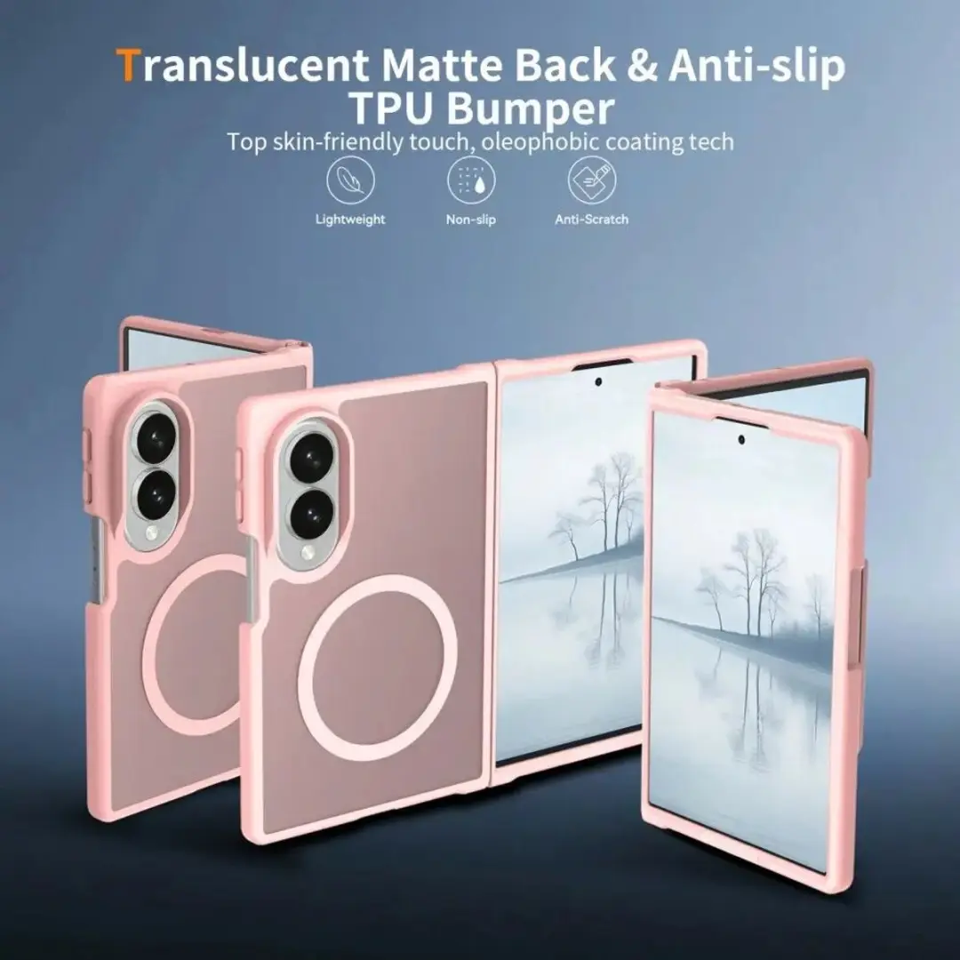 Selected by GSMpunt Samsung Galaxy Z Fold8 Hybrid Hoesje - Roze - afbeelding 6 van 6