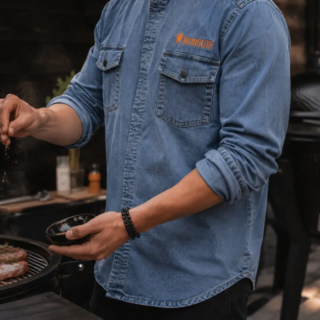 Monolith Chef's Jacket M - Antracietgrijze Koksjas