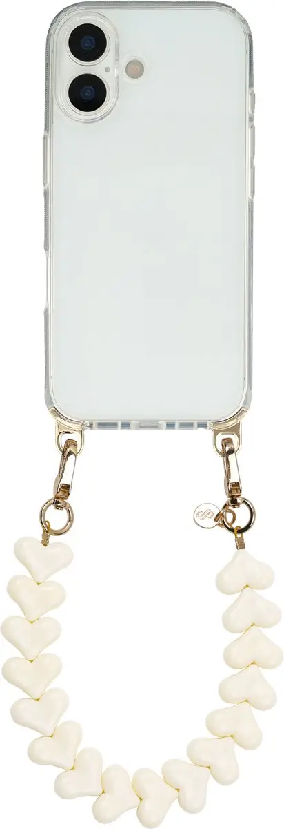 Selencia Hoesje iPhone 17 Transparant Beige