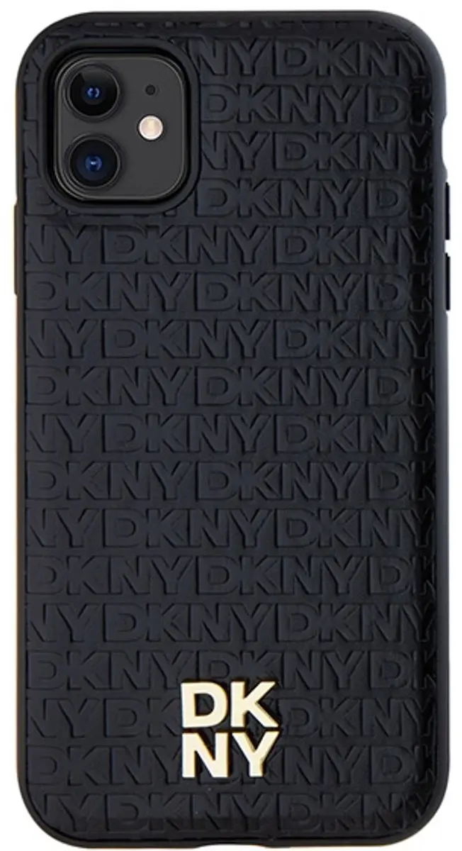 DKNY Repeat Stack Logo Hoes MagSafe - iPhone 11 - Zwart