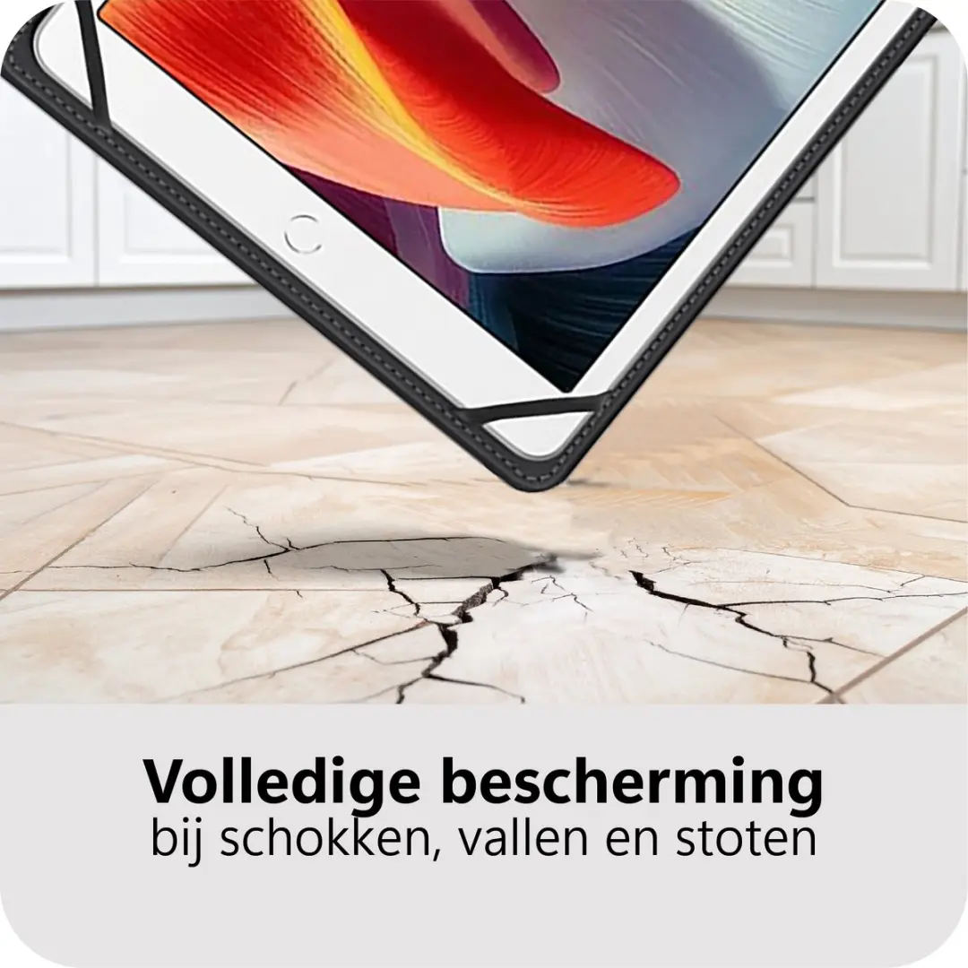 Just in Case TUN911KB1AY Tablethoes met Toetsenbord - 9-11 inch - AZERTY - Zwart - afbeelding 6 van 6