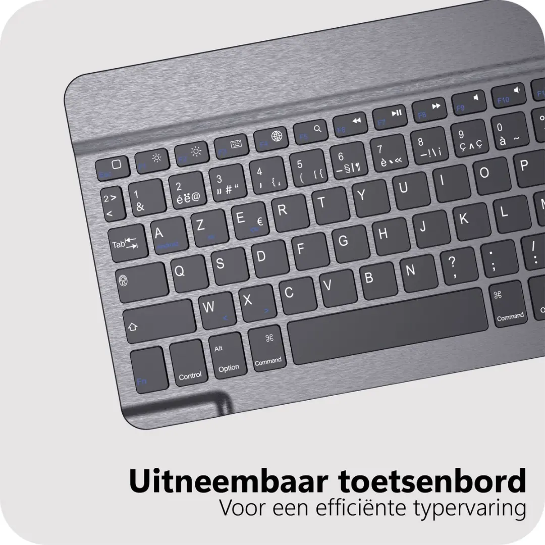 Just in Case TUN911KB1AY Tablethoes met Toetsenbord - 9-11 inch - AZERTY - Zwart