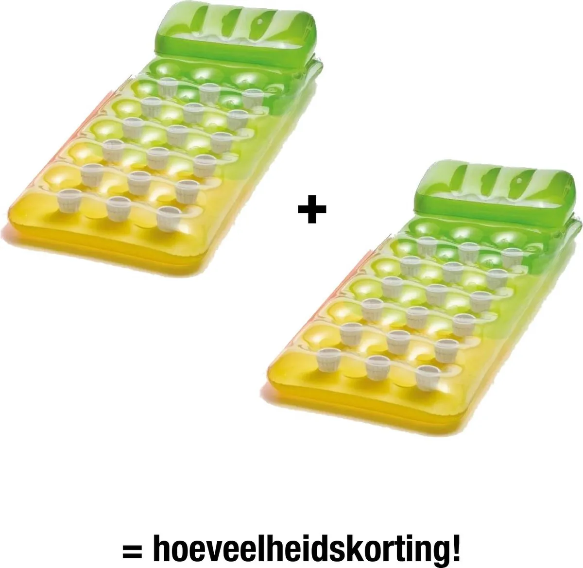 Intex Luchtbed Comfortfit 188x71cm - Groen