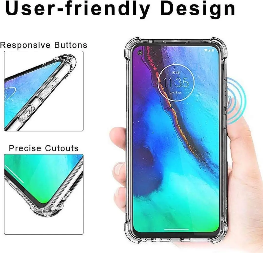 Motorola Moto G 5G Plus Hoesje - Transparant