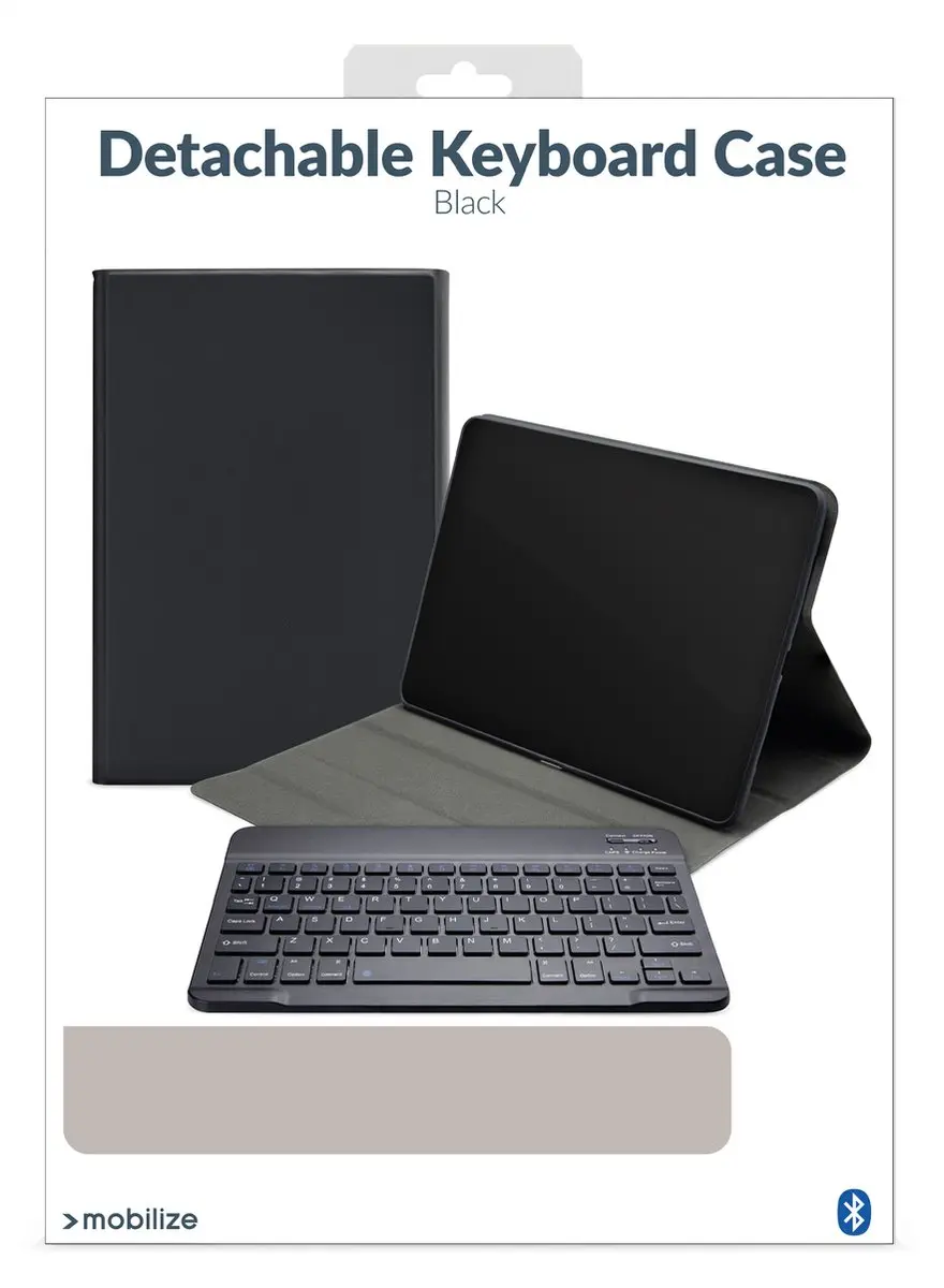 Mobilize Premium Detachable Bookcase MOB-PDBKCB-IPADPRO1121 - iPad Pro 11 (2018) Hoes - Zwart