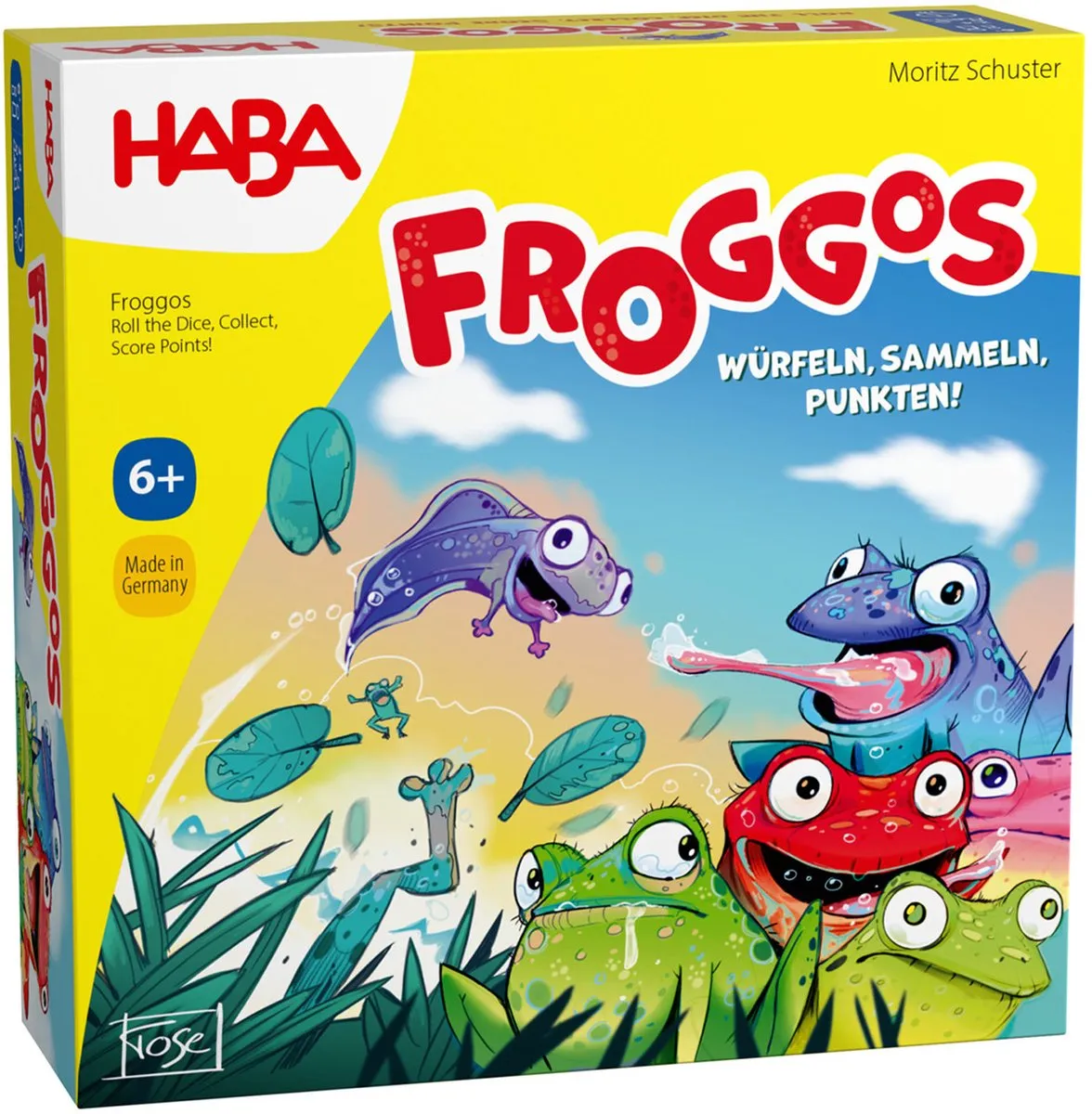 Haba Froggos Bordspel - 2-4 Spelers