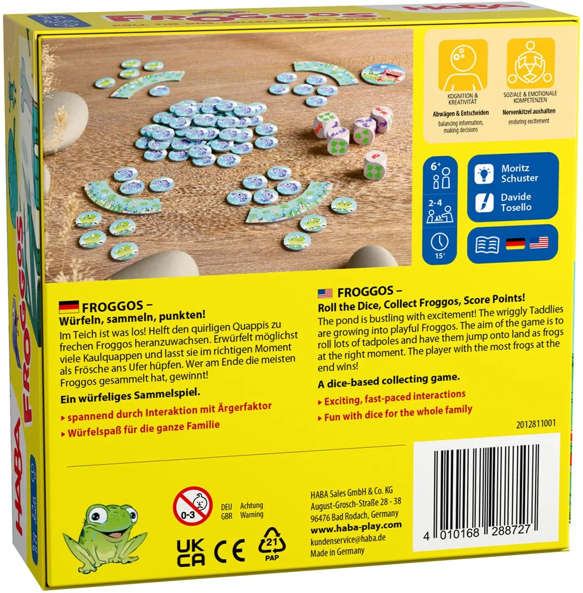 Haba Froggos Bordspel - 2-4 Spelers