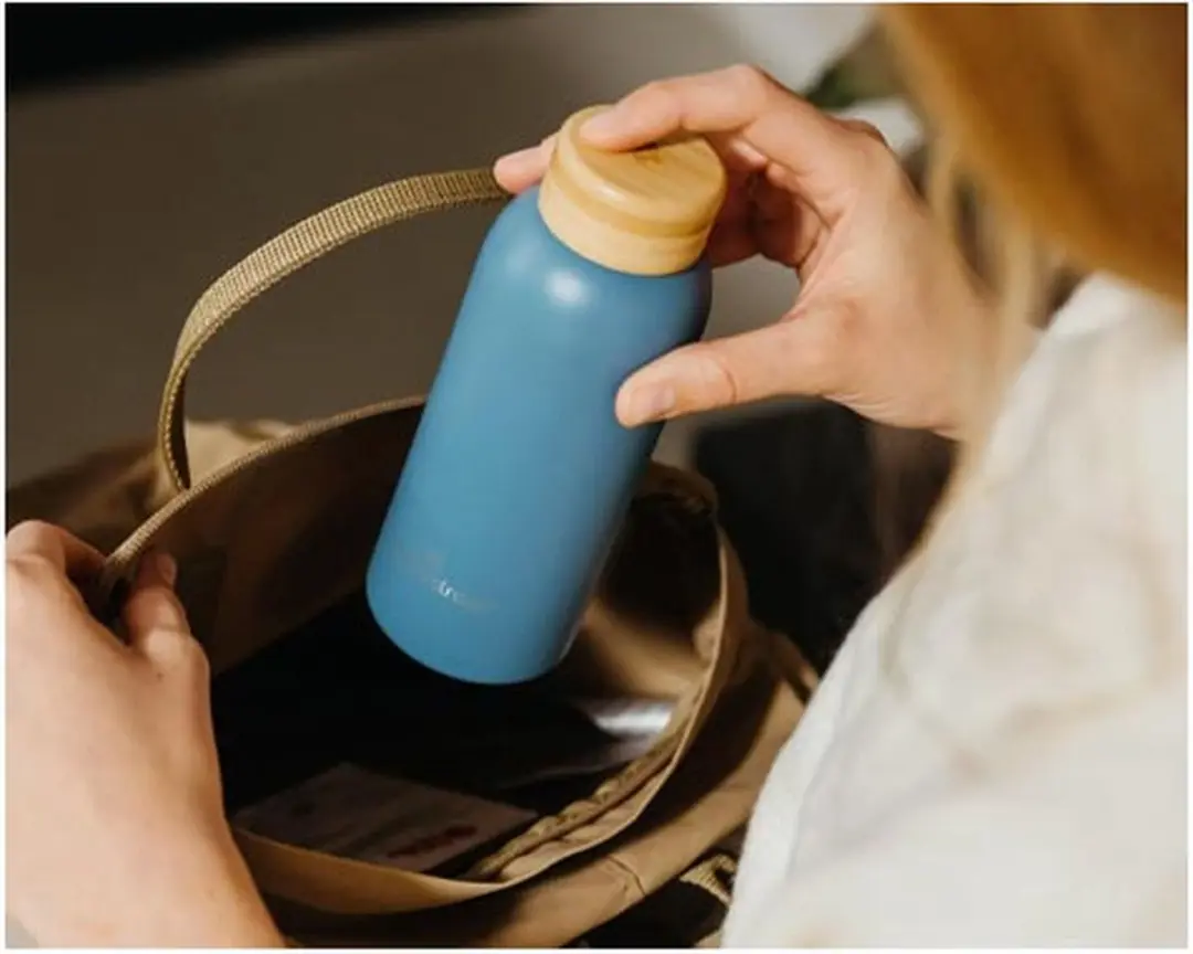 Waterdrop Thermosfles 600ml - Mat Turquoise