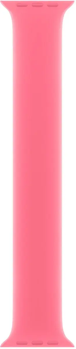 Apple Siliconen Bandje Apple Watch 42mm - Maat 4 - Roze