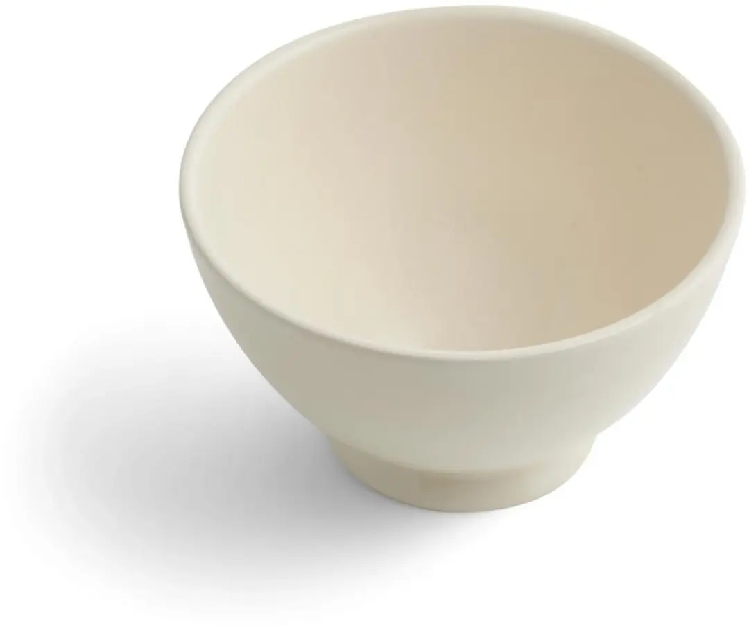 Royal Boch Kom op voet 13cm - 4 Stuks Wit