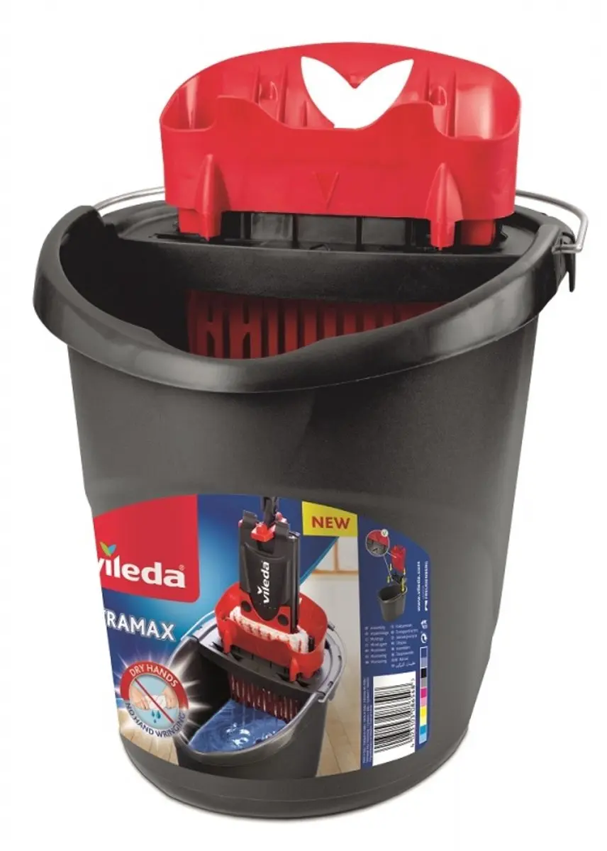 Vileda Ultramax BOX XL Mopset - Zwart