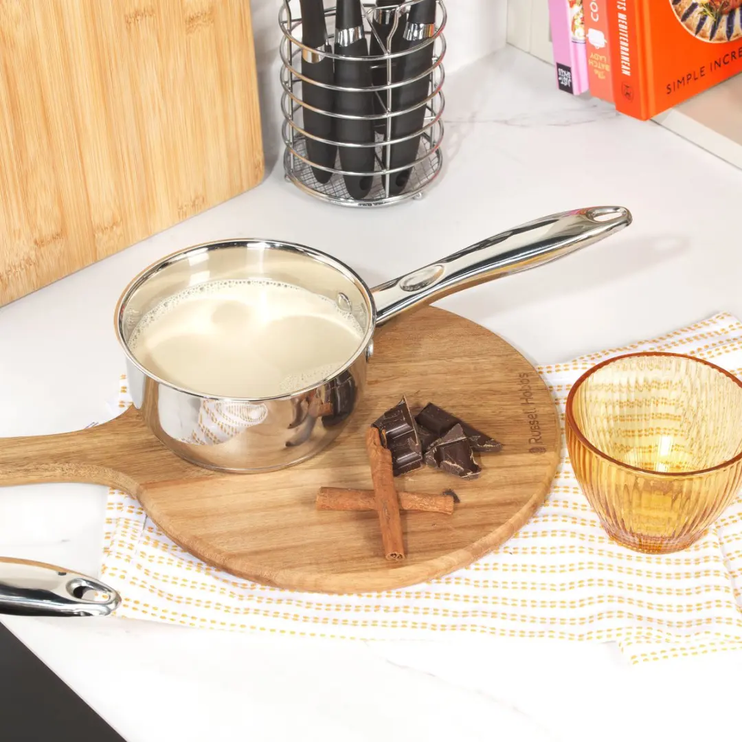 Russell Hobbs Pannenset 3-delig - Zilver - Vaatwasmachinebestendig