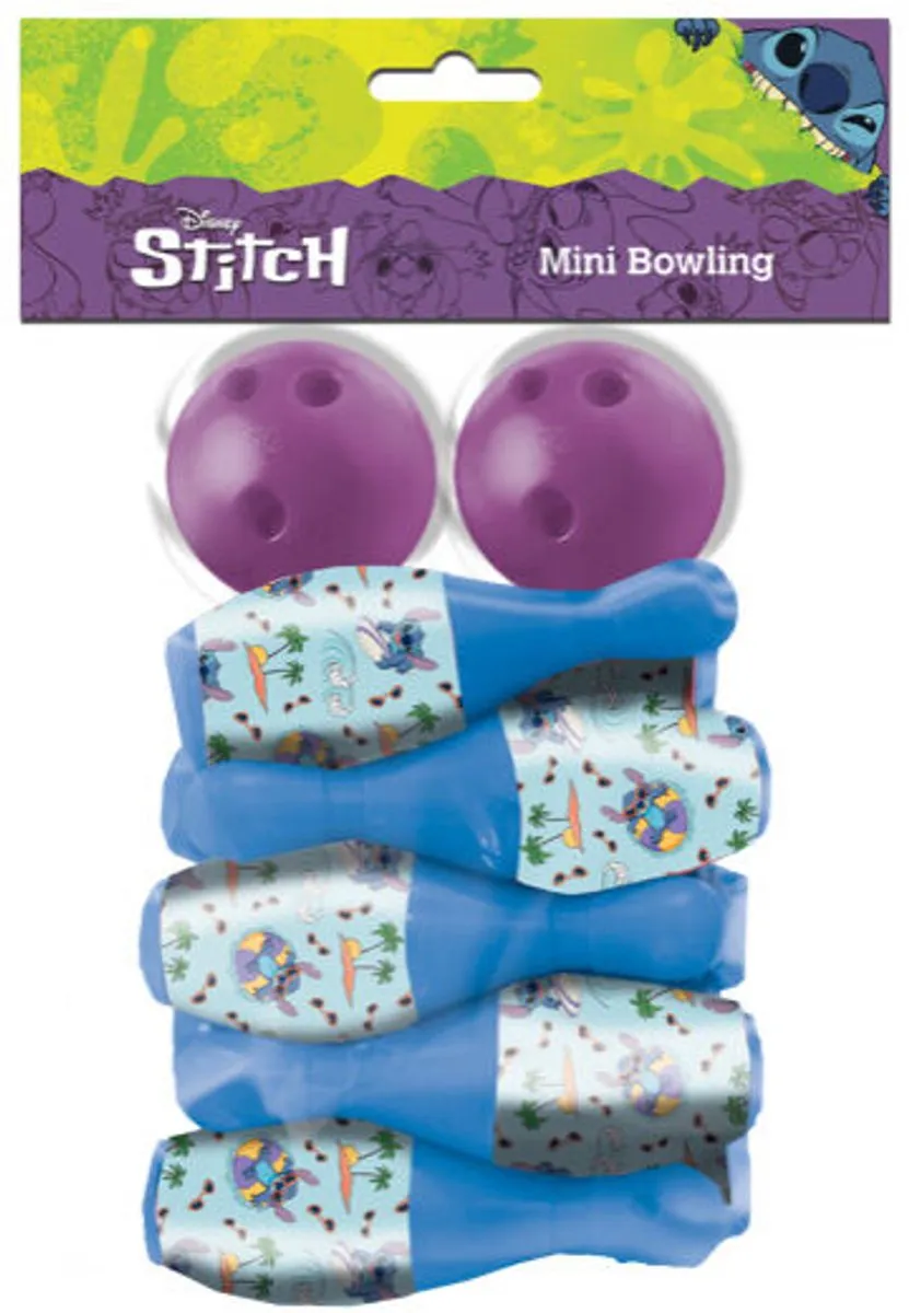 Disney Stitch Mini Bowling Set