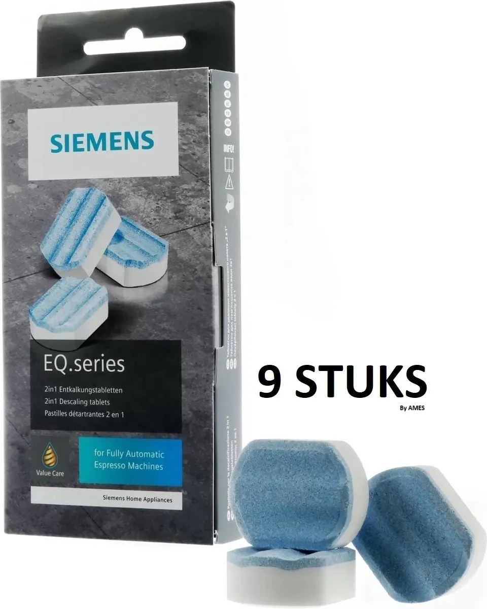 Siemens EQ Series Ontkalkingstabletten