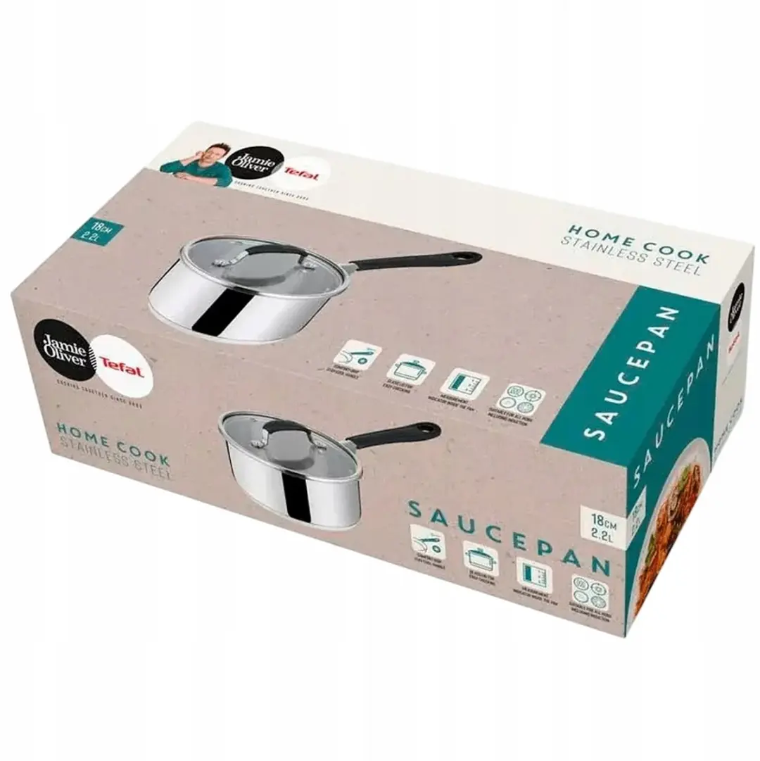 Tefal Jamie Oliver Steelpan 18cm