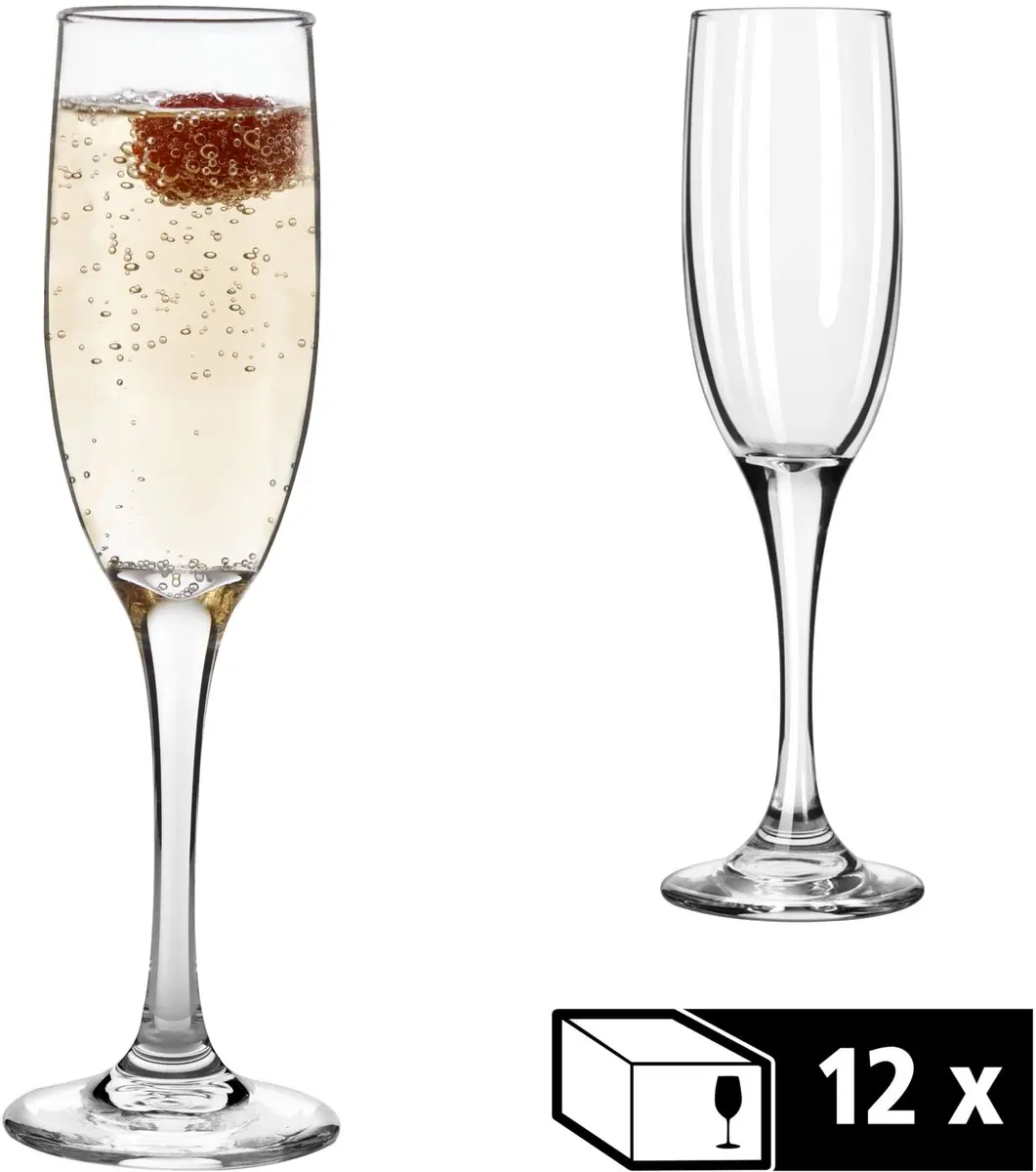 Libbey Embassy Champagneglazen 177ml - 12 Stuks - afbeelding 6 van 6