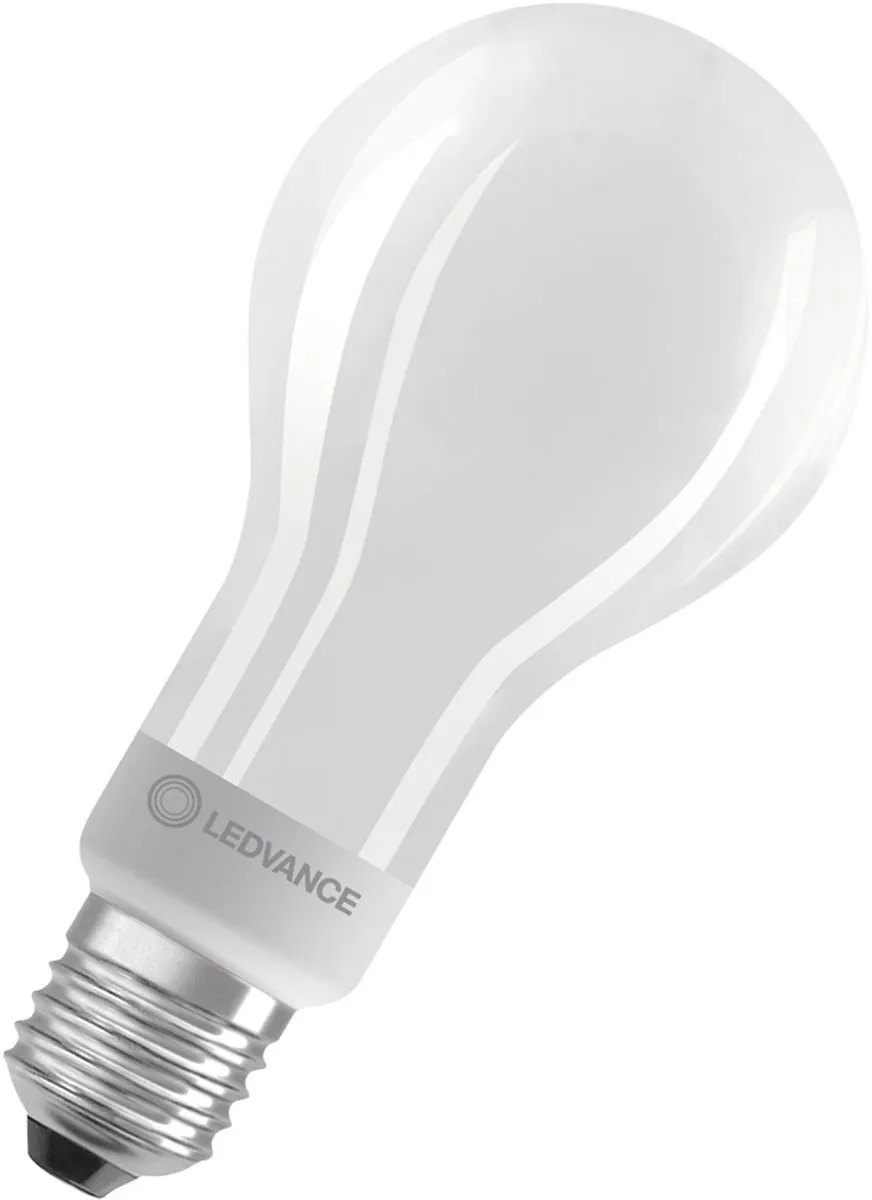 LEDVANCE Classic LED E27 Peer Filament 18W - 2452lm Warm Wit Mat - afbeelding 3 van 6
