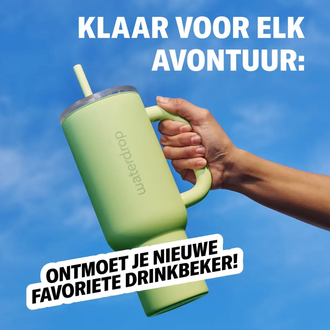 Waterdrop Explorer Thermo Drinkbeker 1,1L - Signatuur Groen - afbeelding 6 van 6