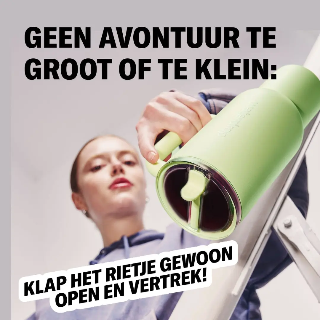 Waterdrop Explorer Thermo Drinkbeker 1,1L - Signatuur Groen