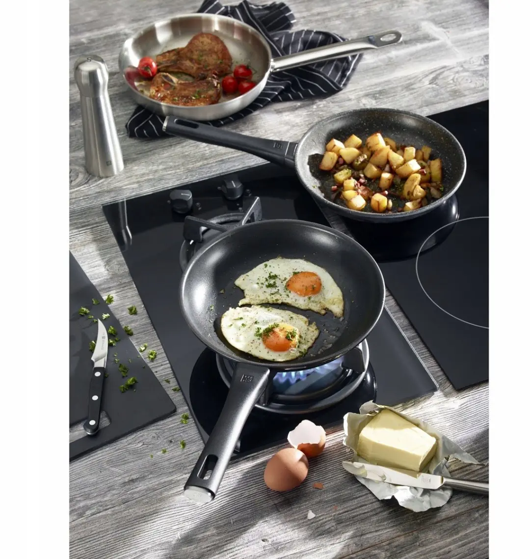 Zwilling Marquina Plus Koekenpan 20cm - Zwart