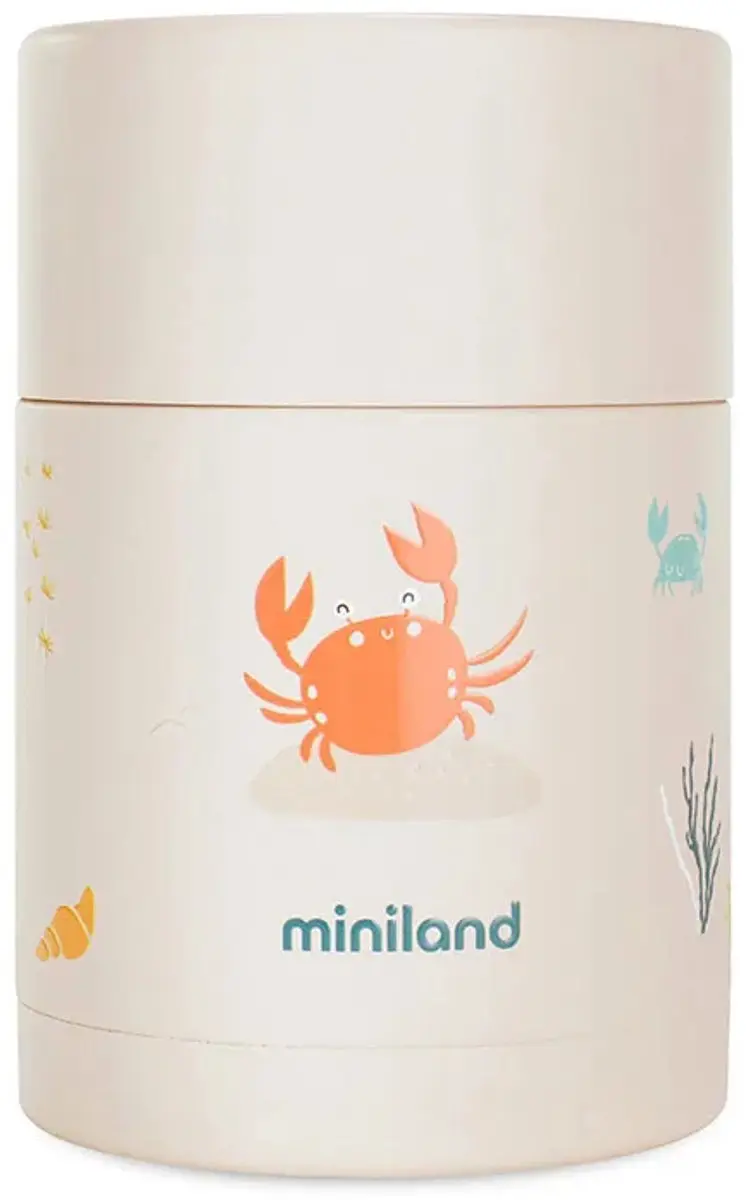Miniland Thermos Maaltijd Krabben Oceaan 600ml - Multicolor - afbeelding 6 van 6