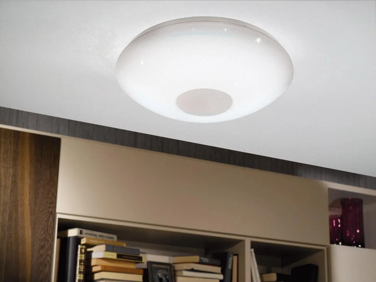 Eglo Voltago 2 Wandlamp 1 Licht Ø300mm - Wit