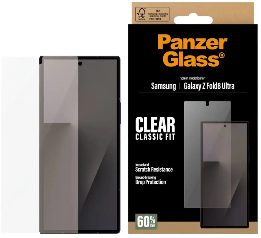 PanzerGlass Ultra-Wide Screenprotector Samsung Galaxy Z Fold8 Ultra