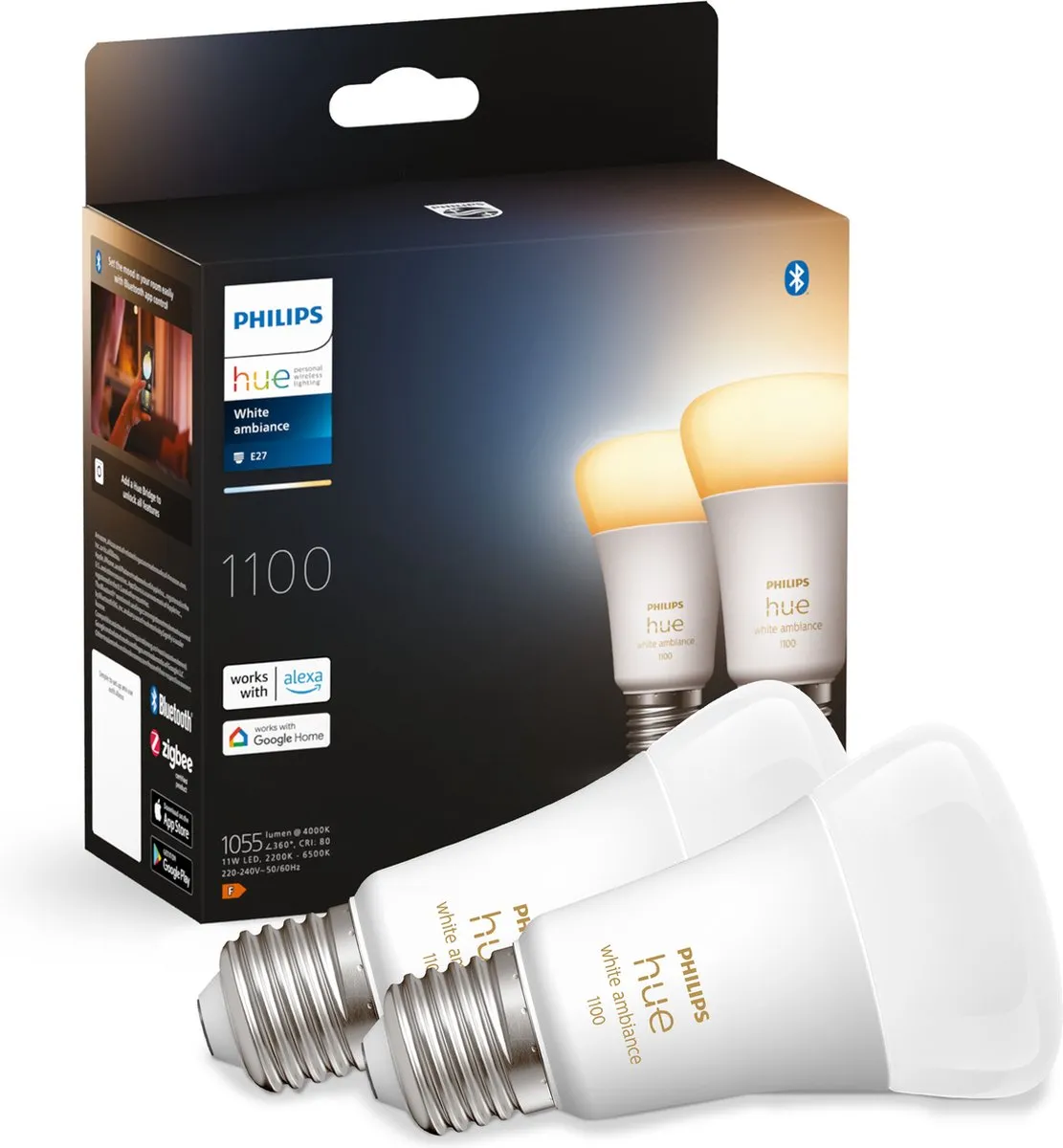 Philips Hue Standaardlamp E27 11W